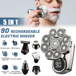 Men 9D Floating Men Electric Shaver