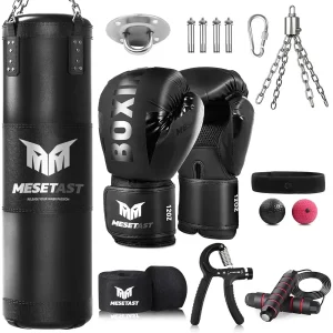 4ft Heavy Punching Bag Set