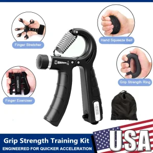Grip Trainer Kit Adjustable Hand Gripper